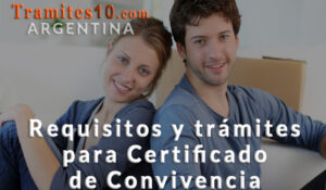 Requisitos para Certificado de Convivencia en Argentina