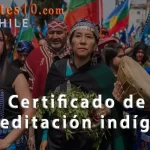 Certificado de Acreditación indigena