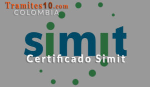 Tramitar certificado Simit